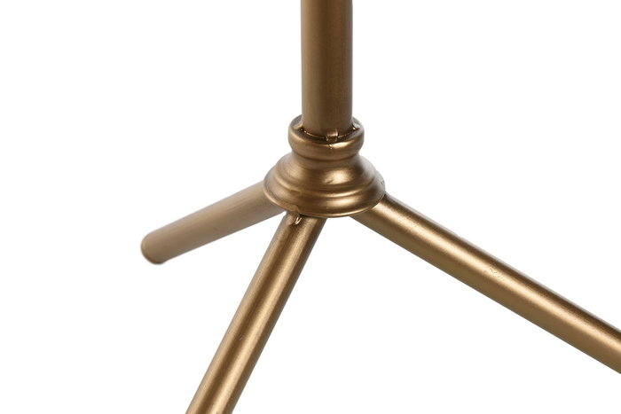 DKD Home Decor Reloj Sobremesa Vintage Dorado Metal Cristal 36 x 24 x 66.5 cm