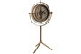 DKD Home Decor Reloj de Sobremesa Metal y Cristal Dorado