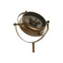 DKD Home Decor Reloj de Sobremesa Metal y Cristal Dorado