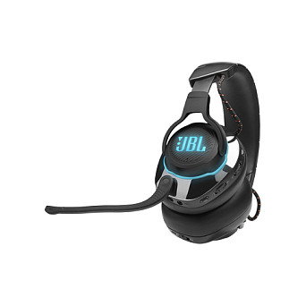 JBL Quantum 810 Auriculares Gaming Inalámbricos Circumaurales Over-Ear con Micrófono Boom Extraíble, Bluetooth 5.2, Cancelación Activa de Ruido, 30h Batería, Negro