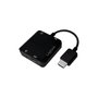 LogiLink HDMI audio extractor Negro