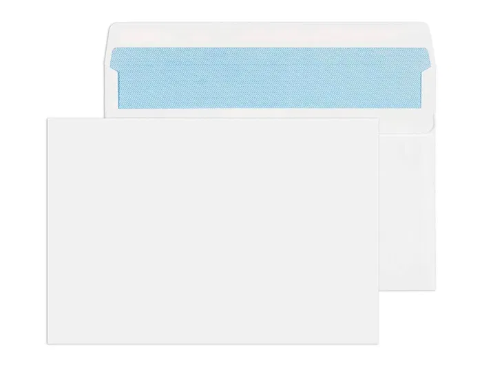 Liderpapel Sobre C5 162x229mm Blanco Tira de Silicona Caja 500 Unidades