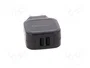 Qoltec Cargador de red 12W 5V 2.4A con 2x USB