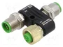 MURRELEKTRONIK Adaptador M12 5 pines (2x Macho x 1x Hembra)