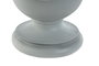 DKD Home Decor Portavela de Resina Gris Pack de 4