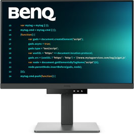 BenQ RD240Q Monitor para Programación 24.1 WQXGA IPS