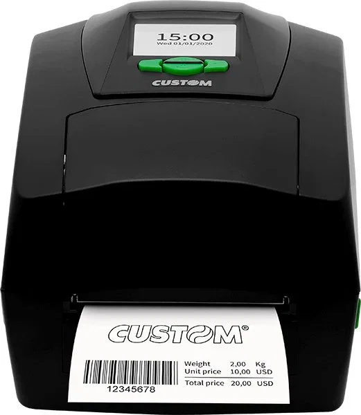 Custom Impresora de recibos alámbrica de transferencia térmica directa 202 x 203 dpi Custom Impresora de recibos alámbrica de transferencia térmica directa 202 x 203 dpi