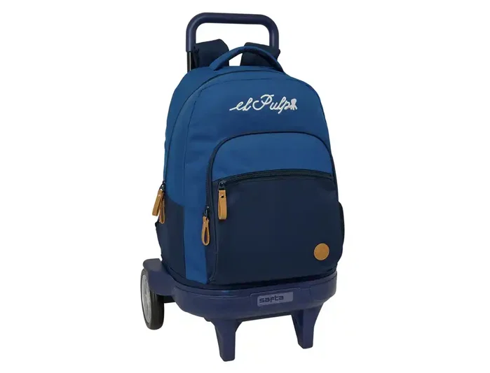 Safta Mochila Grande con Ruedas Compact Evolution El Pulpo