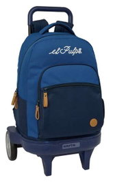 Safta Mochila Grande con Ruedas Compact Evolution El Pulpo
