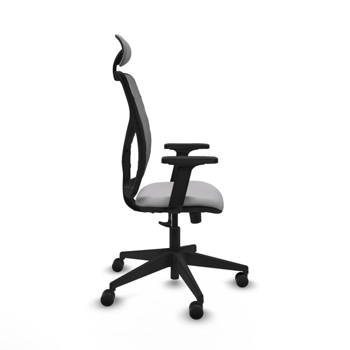 PIQUERAS Y CRESPO Silla de oficina Motilla Gris con mecanismo Sincro PIQUERAS Y CRESPO Silla de oficina Motilla Gris con mecanismo Sincro