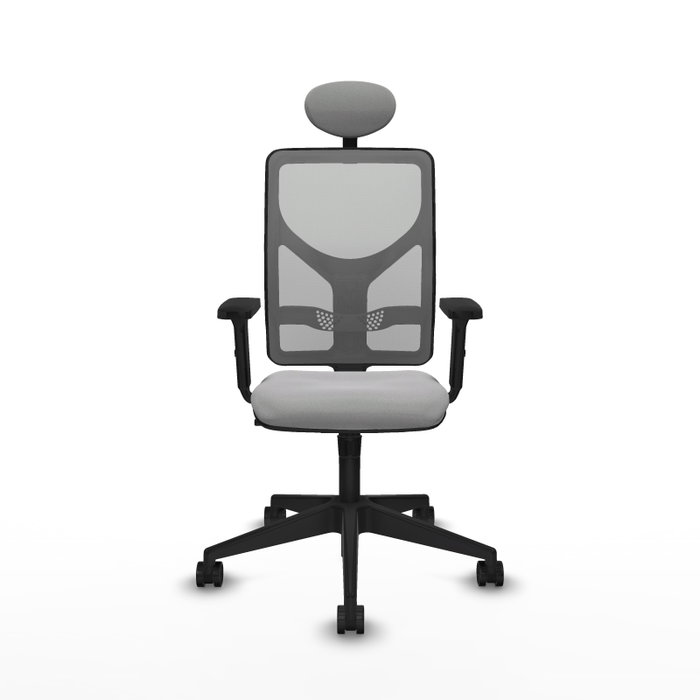 PIQUERAS Y CRESPO Silla de oficina Motilla Gris con mecanismo Sincro PIQUERAS Y CRESPO Silla de oficina Motilla Gris con mecanismo Sincro