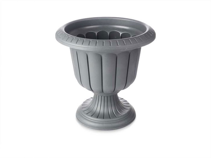 Ibergarden Macetero Copa 48 cm Diámetro Antracita (Set de 5)