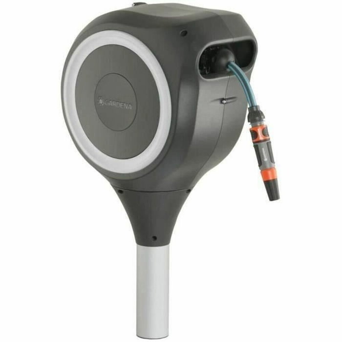 Gardena RollUp S Dispensador Automático de Manguera, 15 m, Ribete Blanco Gardena RollUp S Dispensador Automático de Manguera, 15 m, Ribete Blanco