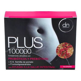 DIRECT NUTRITION 100000 Probiotico 16Sbrs - Multicomplejo Probiótico y Prebiótico para Bienestar Intestinal