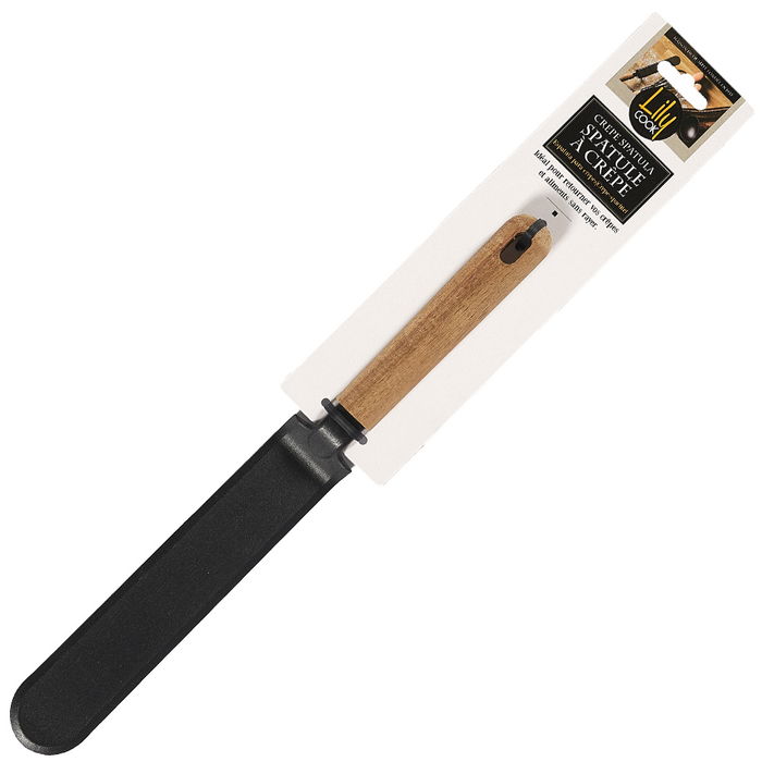 Lily Cook Espátula Larga Mango Madera Acacia para Tortitas y Crepes, Antirayaduras, 31.5x3.5 cm Lily Cook Espátula Larga Mango Madera Acacia para Tortitas y Crepes, Antirayaduras, 31.5x3.5 cm