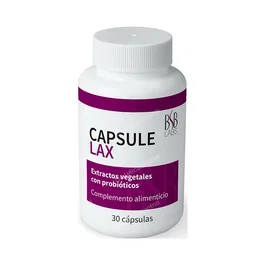 BSB LABS Capsule Lax 30 Cápsulas Complemento Digestivo con Probióticos