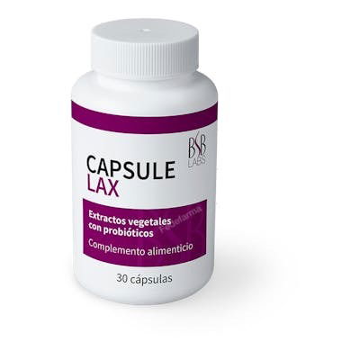 BSB LABS Capsule Lax 30 Cápsulas Complemento Digestivo con Probióticos BSB LABS Capsule Lax 30 Cápsulas Complemento Digestivo con Probióticos