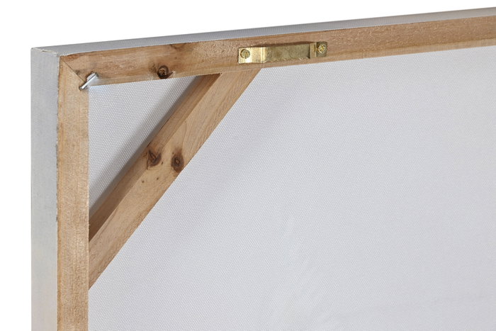 DKD Home Decor Cuadro Lienzo MDF 80x80 Playa Plumeros (Pack de 2) DKD Home Decor Cuadro Lienzo MDF 80x80 Playa Plumeros (Pack de 2)
