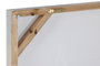 DKD Home Decor Cuadro Lienzo MDF 80x80 Playa Plumeros (Pack de 2)