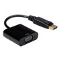 VALUE 12.99.3136 Adaptador de Vídeo DisplayPort a VGA, Negro