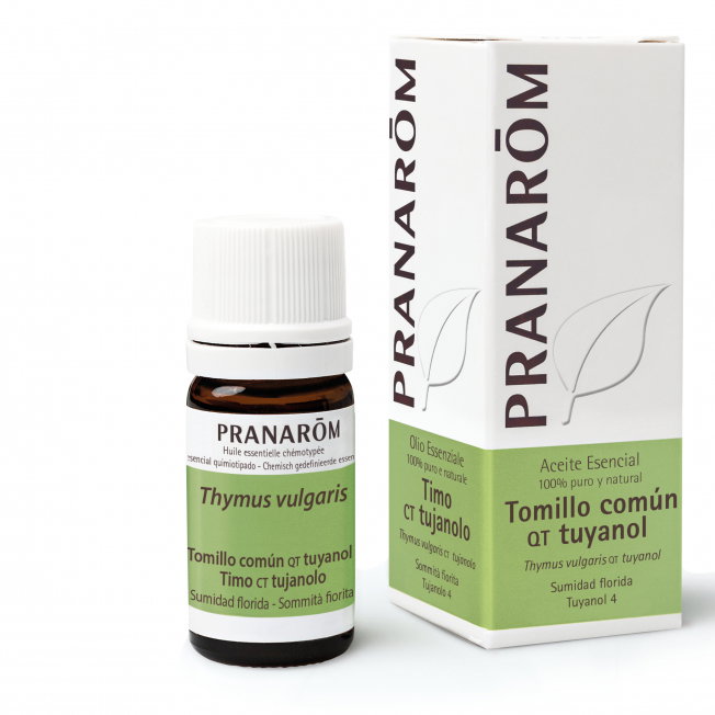 Pranarom Aceite esencial de Tomillo Común QT Tuyanol 5 ml