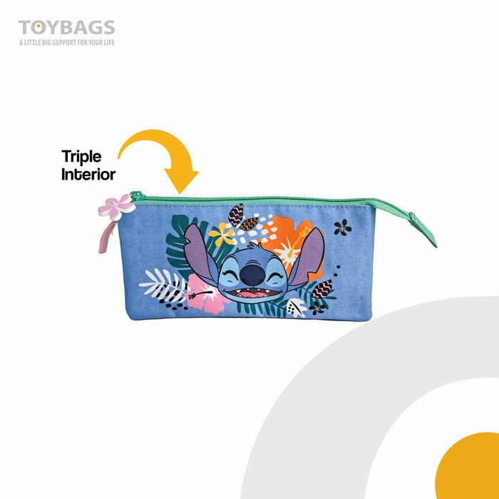 Toybags Estuche Triple Stitch Tropical