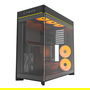Montech HS02 PRO TG Black Caja de PC Midi Tower con Vidrio Templado y Iluminación Multiluz