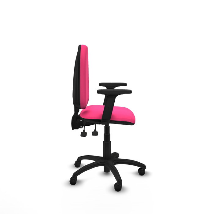PIQUERAS Y CRESPO Silla de oficina Aýna Rosa con mecanismo Asincro