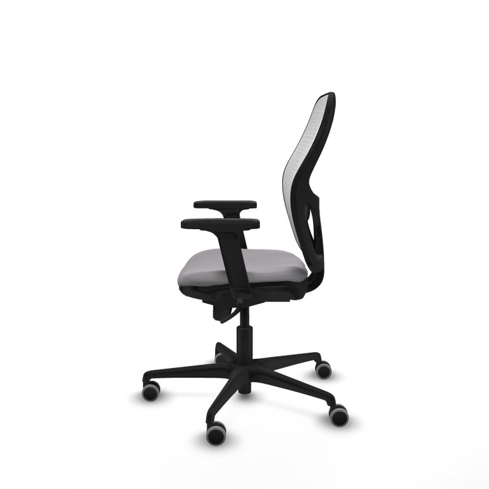 PIQUERAS Y CRESPO Silla de oficina Jorquera Gris y Blanco