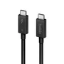 Belkin INZ005hq1mbk Cable USB-C a USB-C 1m Thunderbolt 5 240W 8K 120Gbps Negro - Carga Rápida y Transferencia de Datos