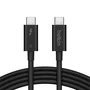 Belkin INZ005hq1mbk Cable USB-C a USB-C 1m Thunderbolt 5 240W 8K 120Gbps Negro - Carga Rápida y Transferencia de Datos