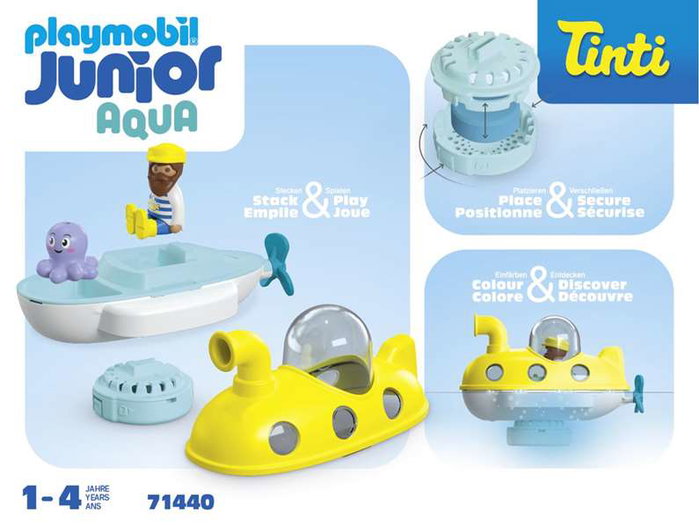 Playmobil Submarino de Colores Junior Tinti