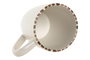 DKD Home Decor Mug Beige Gres 360ml 9 x 10.8 x 13 cm (6 Unidades) Apto Microondas y Lavavajillas