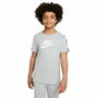 Camiseta de Manga Corta Infantil Nike KD Gris