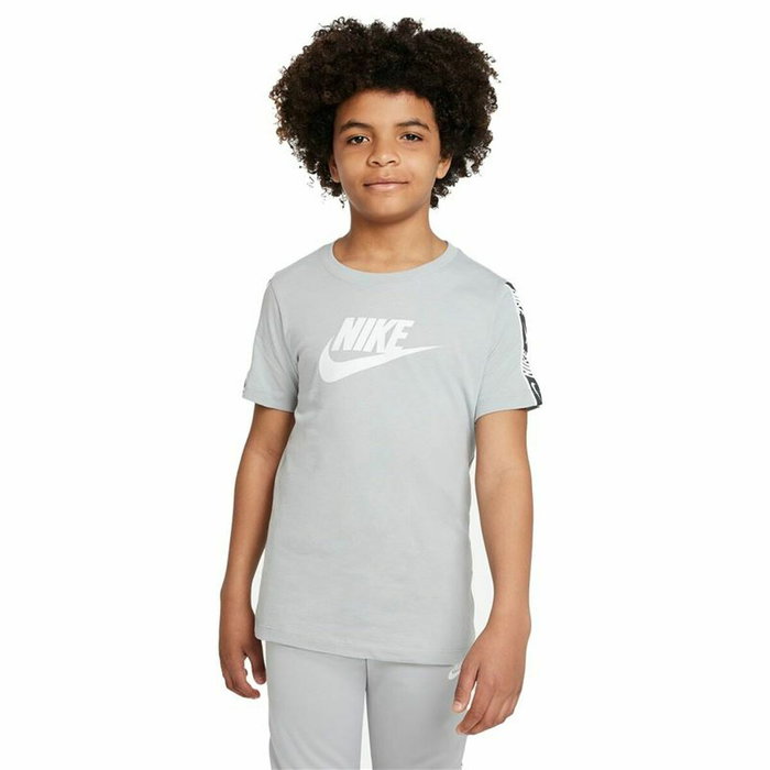 Camiseta de Manga Corta Infantil Nike KD Gris