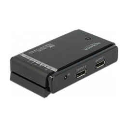 DeLOCK DisplayPort 1.4 Switch 2 x 2 DisplayPort in zu 1 x 2 DisplayPort out 8K