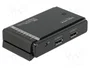 DeLOCK Conmutador DisplayPort 1.4 2 x 2 8K Negro