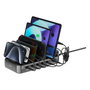 4smarts Estación de carga Team 100W con 5 USB-C y 6 USB-A, Negro