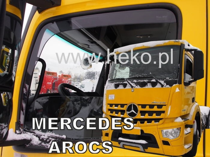 Heko Deflectores de Ventanilla para Coche Ref. 23214 HO23214 - Reduce Turbulencias y Lluvia, Mejora Ventilación y Estética