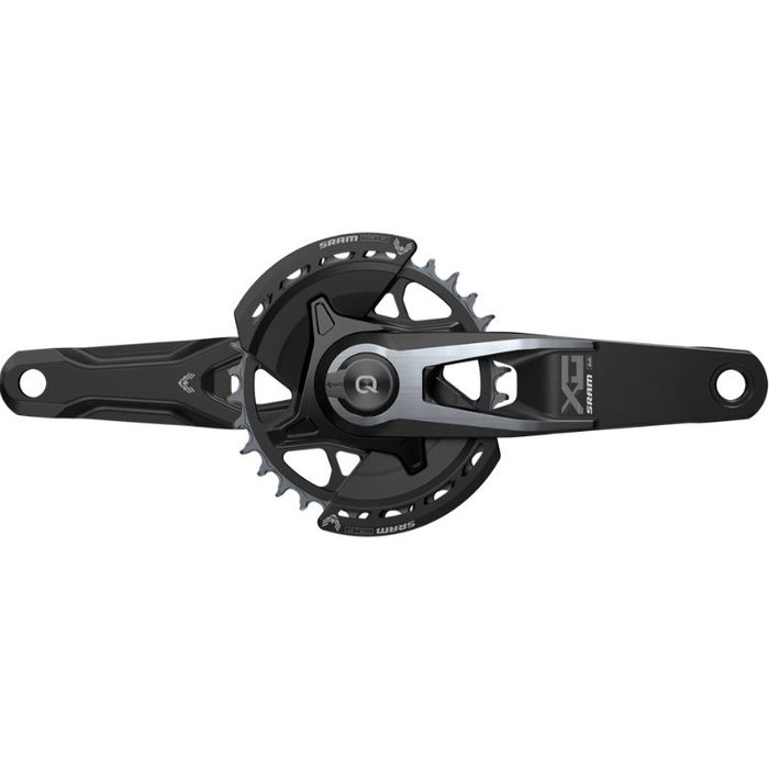 Sram X0 Eagle Transmission AXS Bielas con Potenciómetro Quarq DUB-PWR Carbono 175mm 1x12 Sram X0 Eagle Transmission AXS Bielas con Potenciómetro Quarq DUB-PWR Carbono 175mm 1x12