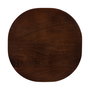 Mesita Marrón Oscuro Madera de Mango 50 X 50 X 55 cm
