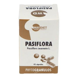 WAYDIET NATURAL PRODUCTS Pasiflora Phytogranulos 45 Cápsulas Propiedades Relajantes