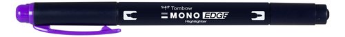 TOMBOW Marcador Fluor Mono Edge Doble Punta Morado (Set de 4) TOMBOW Marcador Fluor Mono Edge Doble Punta Morado (Set de 4)