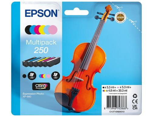 EPSON Multipack 6-colours 250 Ink EPSON Multipack 6-colours 250 Ink