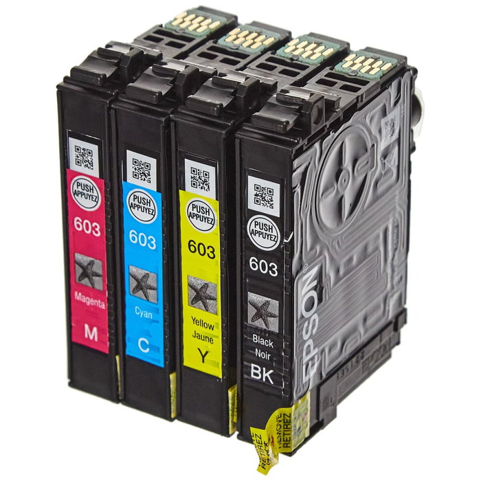 Epson Multipack de Tinta 603 Rendimiento Estándar, 4 Colores Epson Multipack de Tinta 603 Rendimiento Estándar, 4 Colores