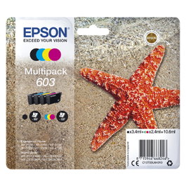 Epson Multipack de tinta 603 Estrella de Mar Rendimiento Estándar