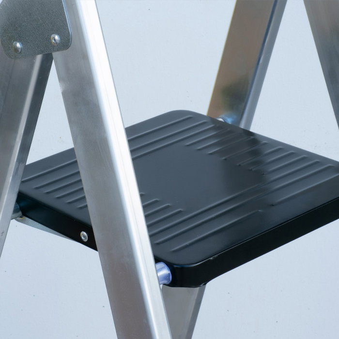 SIFER Escalera Expert Pro de aluminio de 3 peldaños