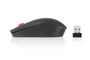Lenovo 4X30M56887 Ratón Inalámbrico Óptico Ambidextro 1200 DPI Negro Rojo