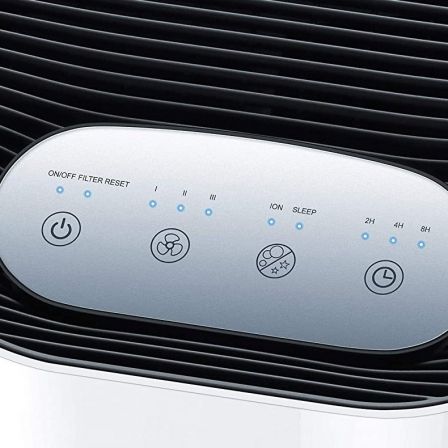 PURIFICADOR DE AIRE BEURER LR-200 - FILTRADO 3 CAPAS - 3 NIVELES PURIFICACION - FILTRO SUSTITUIBLE - PARA ESTANCIAS HASTA 15M2 - MODO NOCHE SILENCIOSO