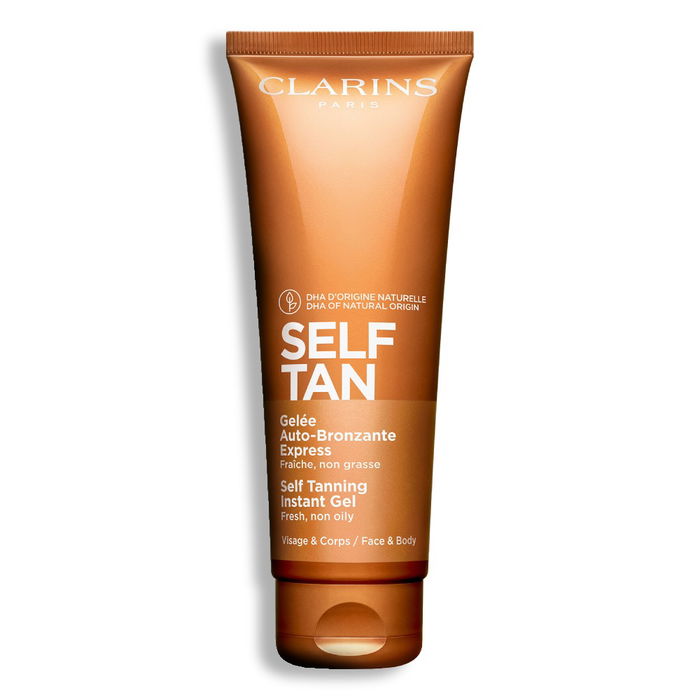 Clarins Autobronceador Gel SELF TAN 125 ml para Rostro y Cuerpo Tono Bronceado Natural Clarins Autobronceador Gel SELF TAN 125 ml para Rostro y Cuerpo Tono Bronceado Natural